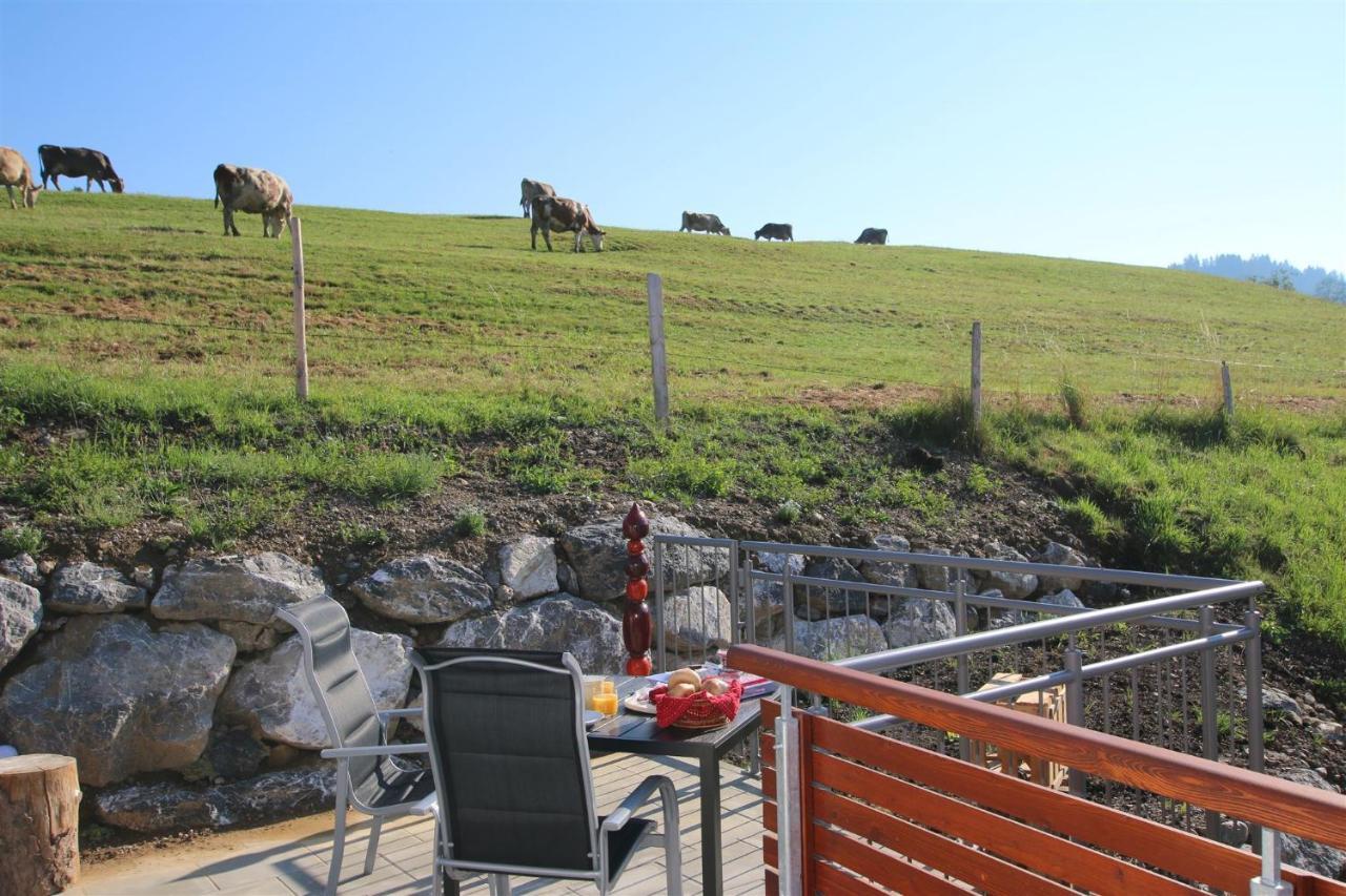 Fewo Glockenstueble Mit Schwimmbad Und Sauna Apartment Oberstaufen Luaran gambar